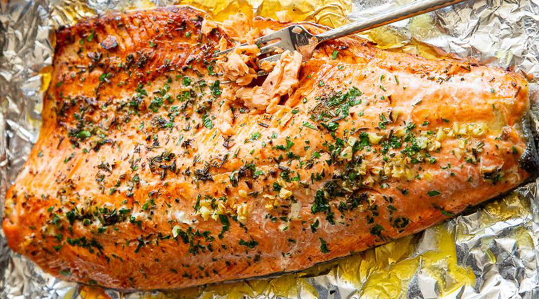 Baked Italian Salmon