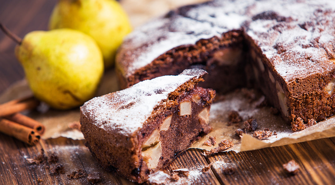 Chocolate Glace Fruit Slice