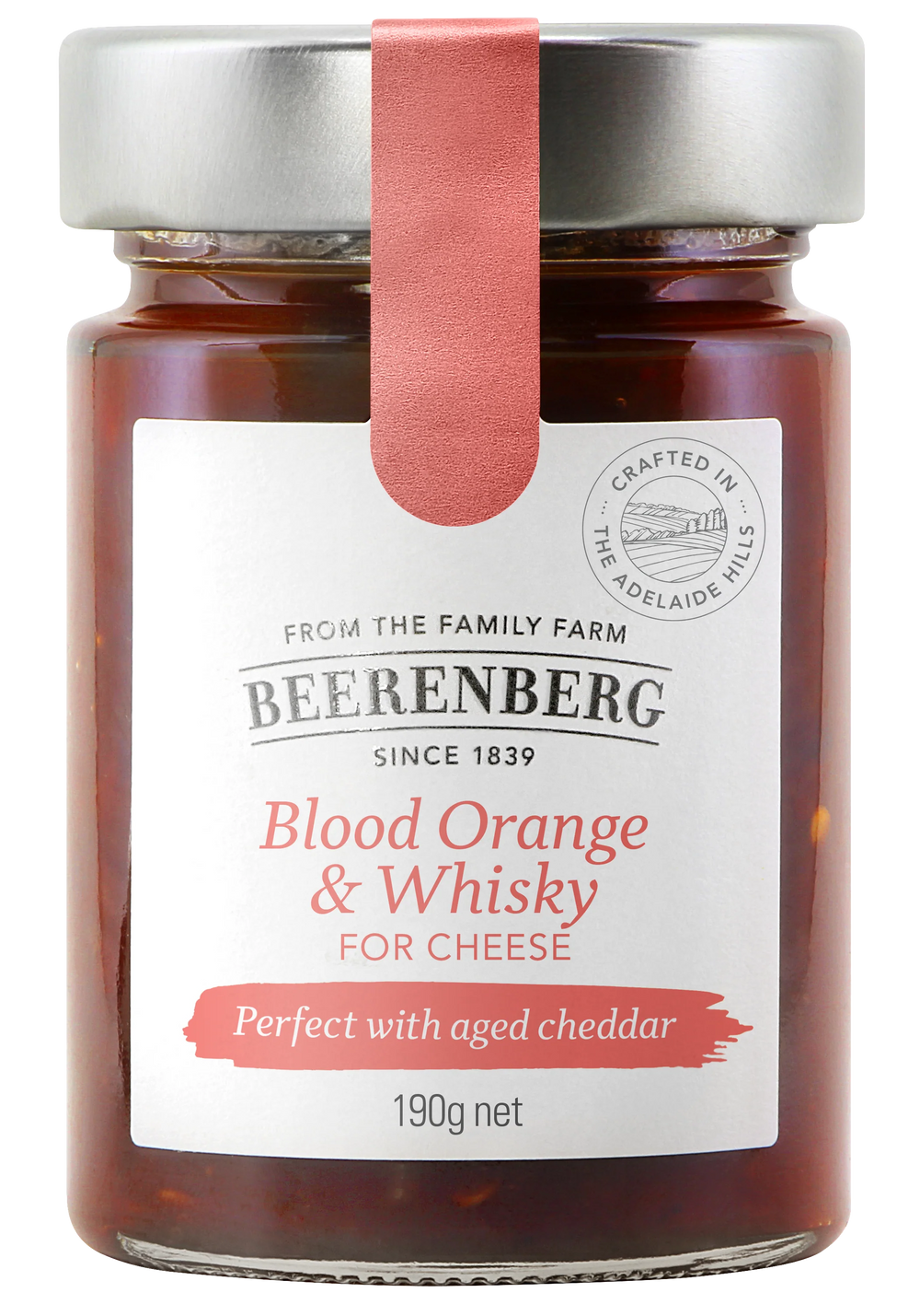 Beerenberg Blood Orange & Whisky for Cheese 190g x 1 unit