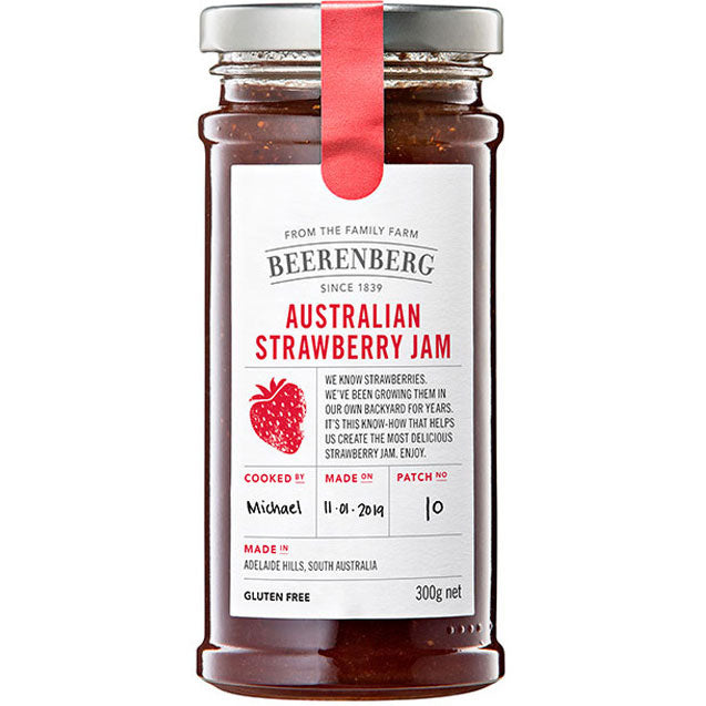 Beerenberg Strawberry Jam 300g x 1 unit