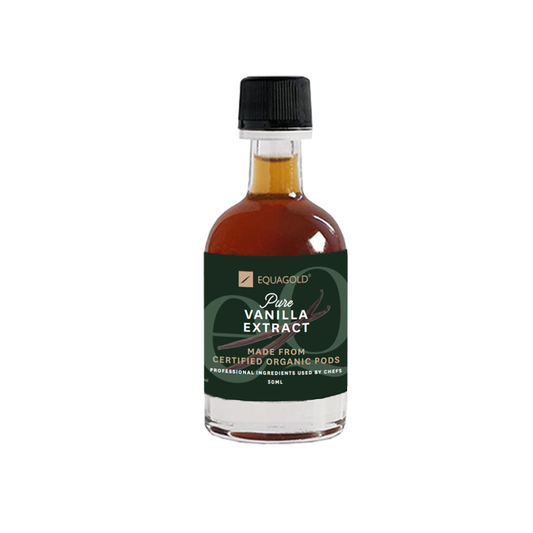 Equagold Pure Vanilla Extract Made From Organic Vanilla Pods 50ml