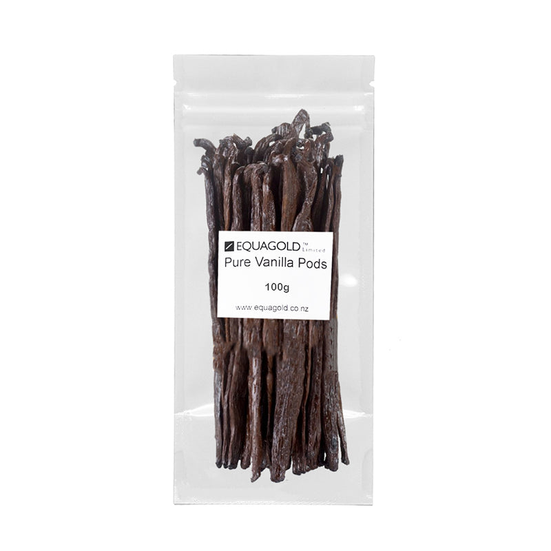 Equagold Pure Vanilla Pods 100g