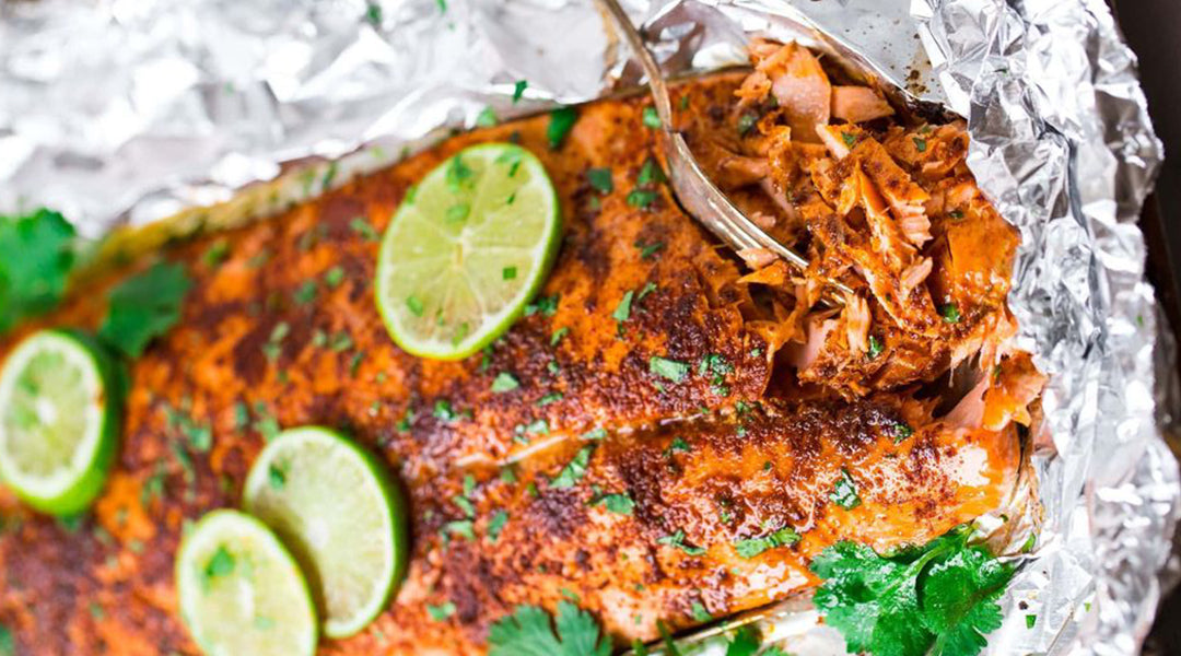 Baked Mexican Salmon