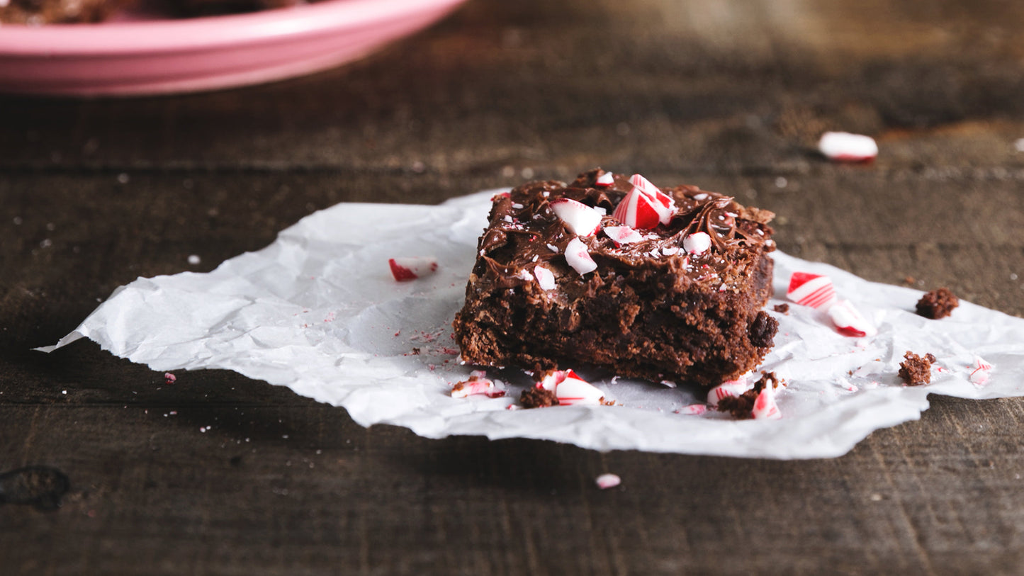 Healthyish Dark Chocolate Brownies