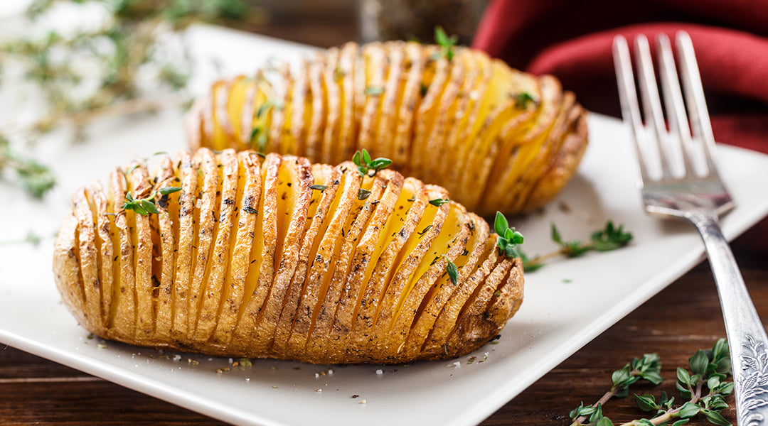 Hasselback Red Potatoes Recipe