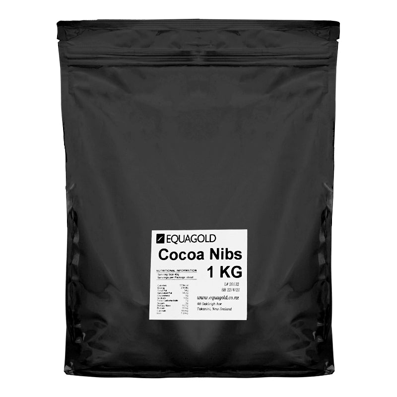 Equagold Cocoa Nibs 1kg (Cacao Nibs)